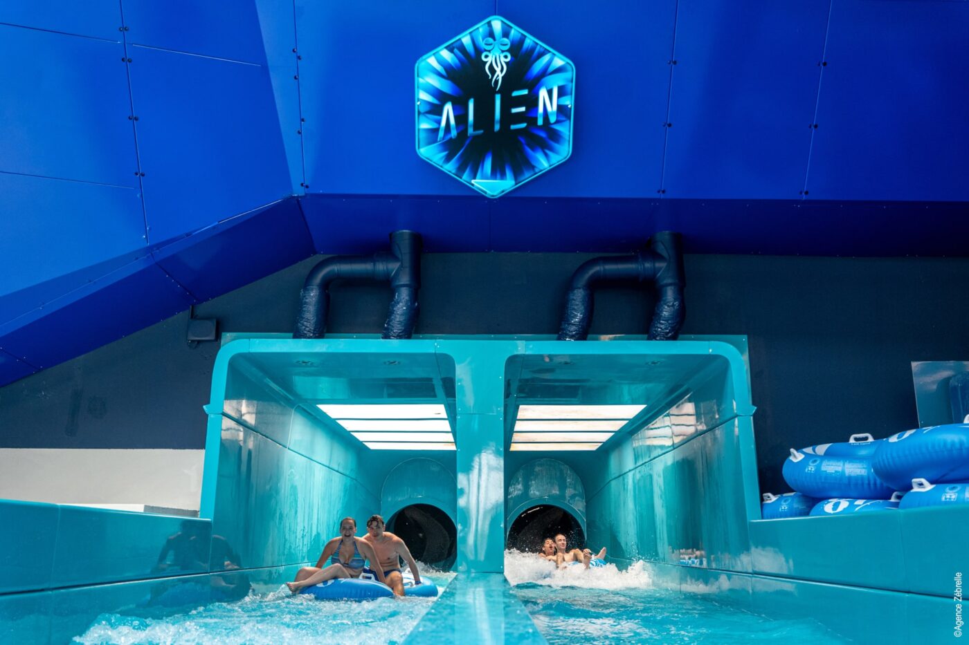 toboggans aquatiques