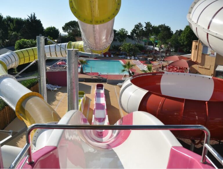 Fournisseur de toboggans aquatiques professionnels, campings.. EDSUN