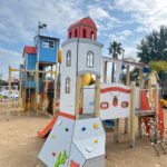 Jeux extérieurs escalade Camping Les Jardins Catalans