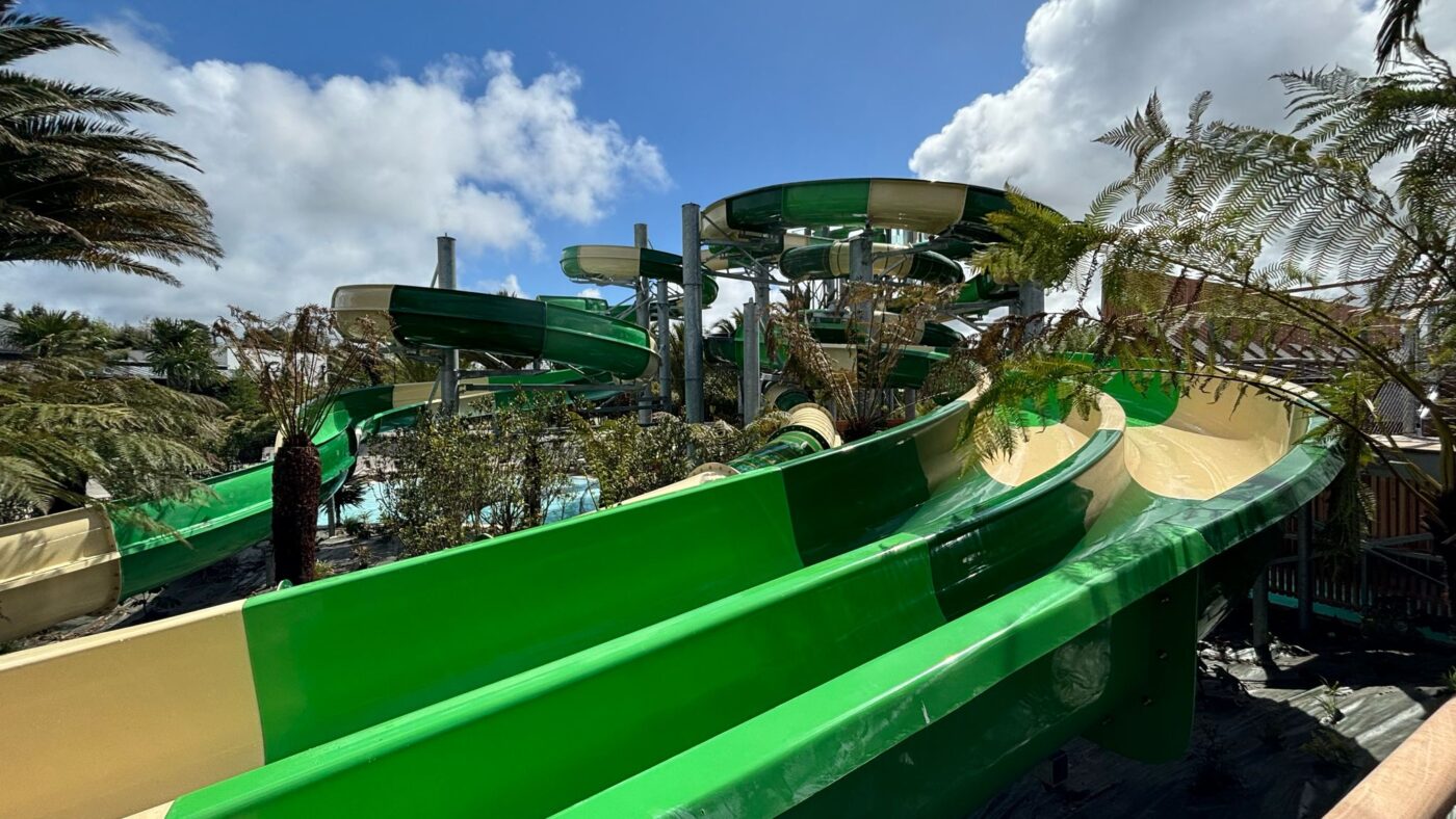 Toboggan aquatique Camping Les Mouettes