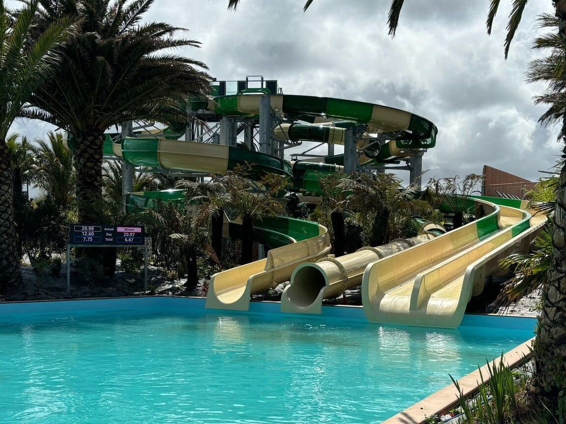 Speedomètre vitesse toboggan