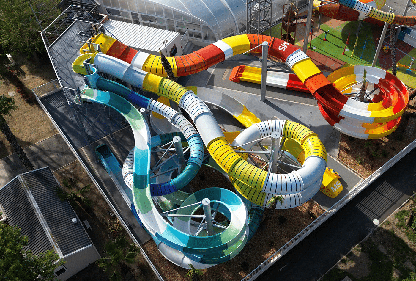 toboggan aquatique XXL